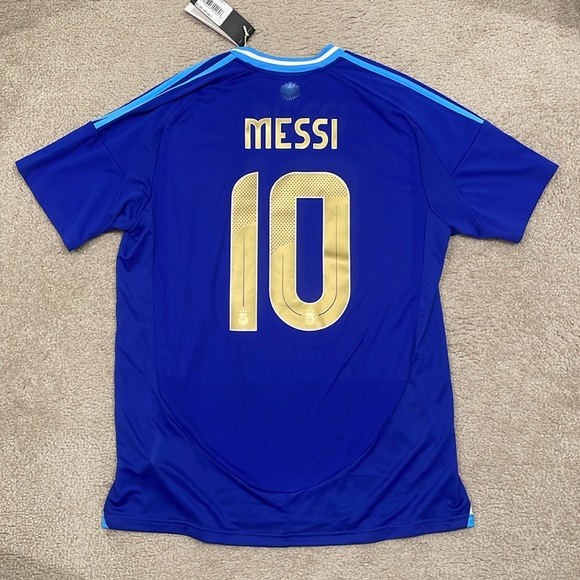Adidas ARGENTINA 24 MESSI AWAY JERSEY men size L NWT - Picture 6 of 8